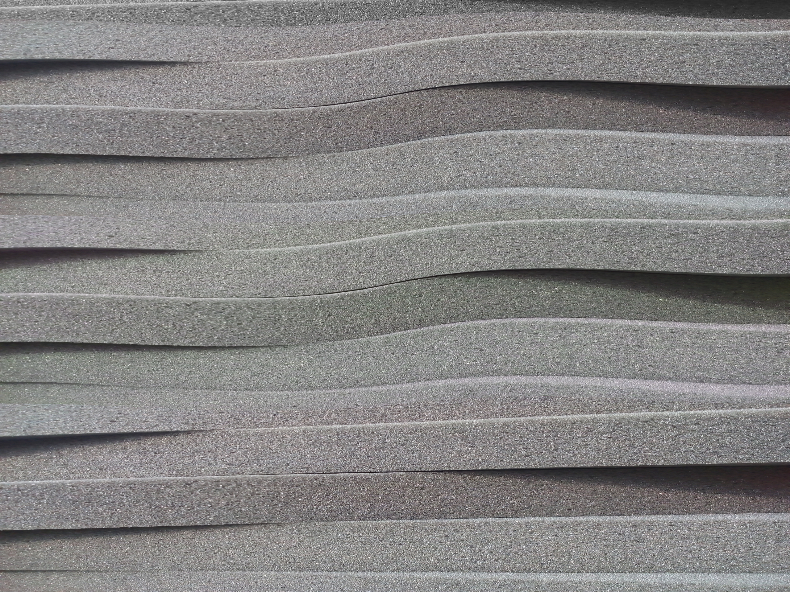 Stacked foam sheets